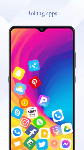 Rolling Icon: 3D Duvar Kağıdı screenshot