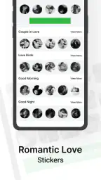 Romantic Kiss Stickers 4