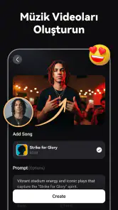 Rymo: Yapay Zekâ Şarkı Videosu screenshot