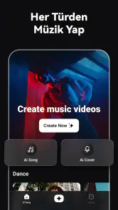 Rymo: Yapay Zekâ Şarkı Videosu screenshot