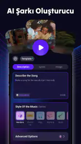 RythmixAI Şarkı Yapma Programı screenshot