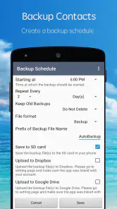 SA Contacts screenshot