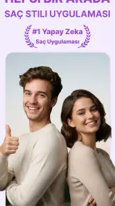 Saç & Sakal:Stil Renk Değiştir screenshot