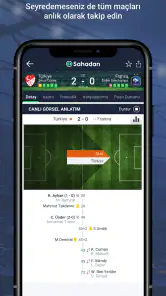 Sahadan - Hızlı Canlı Skor screenshot
