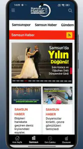 Samsun Haber screenshot