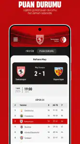 Samsunspor FC screenshot