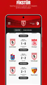 Samsunspor FC screenshot