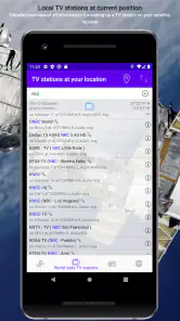 Satellite channels screenshot