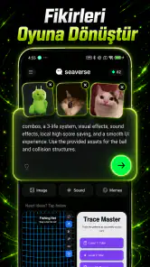 SeaVerse - AI Oyun Üretici screenshot