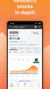 Seeking Alpha: borsa analizler screenshot