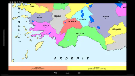 Şehir Bulma Oyunu 3