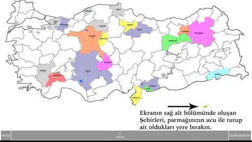Şehir Bulma Oyunu 4