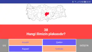 Şehir Bulma Oyunu screenshot