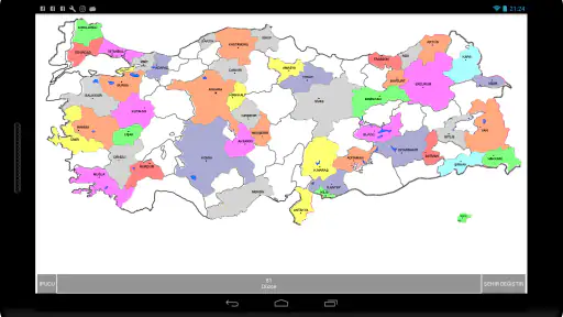 Şehir Bulma Oyunu 6