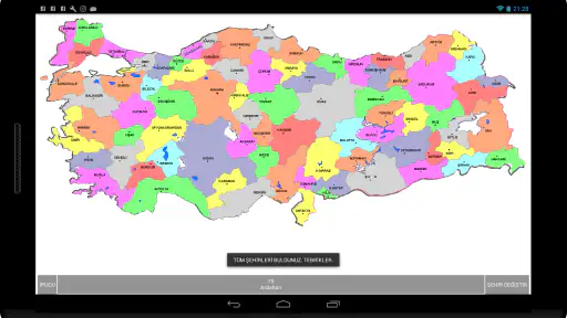 Şehir Bulma Oyunu 7