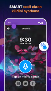 Sesli Ekran Kilidi screenshot