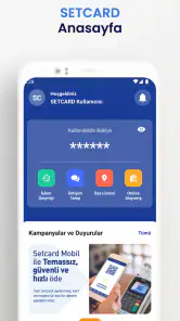 SETCARD Mobil screenshot