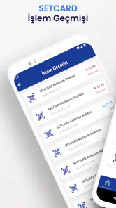 SETCARD Mobil screenshot