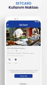 SETCARD Mobil screenshot
