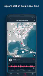 ShakeNet Earthquake Monitoring screenshot