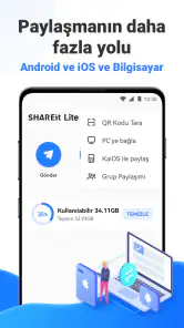 SHAREit Lite - Dosya Paylaşımı screenshot