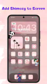 Shimeji Screen Pet Anime screenshot