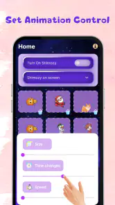 Shimeji Screen Pet Anime screenshot