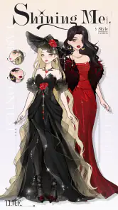 Shining Me: Idol Moda Giydirme screenshot