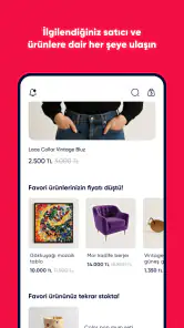 Shop: Favoriler takibinizde screenshot