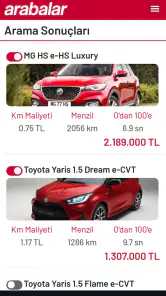 Sıfır Araba Fiyatları screenshot