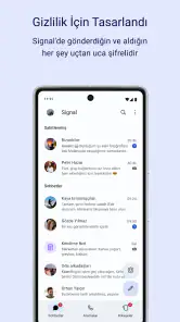 Signal - Gizli Mesajlaşma screenshot