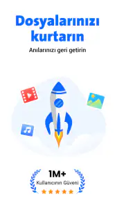 Silinmiş dosyaları kurtarma screenshot
