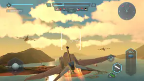 Sky Warriors: Uçak Savaş Oyunu screenshot