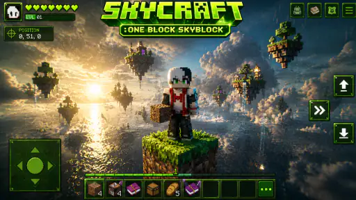 SKYCRAFT: One Block Skyblock 1