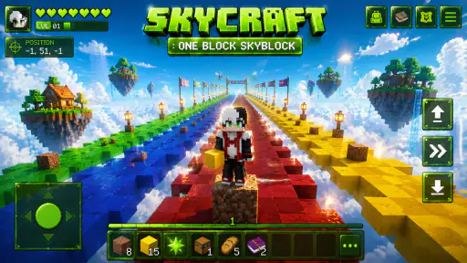 SKYCRAFT: One Block Skyblock 4