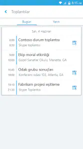 Skype for Business for Android screenshot