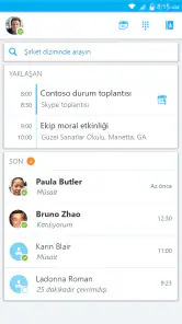 Skype for Business for Android screenshot