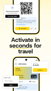 SmartCell: eSim Travel Data screenshot