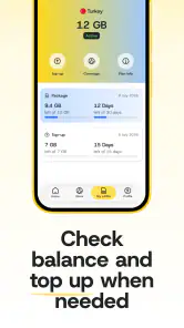 SmartCell: eSim Travel Data screenshot