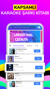 Smule: Karaoke & Şarkı Kaydet screenshot