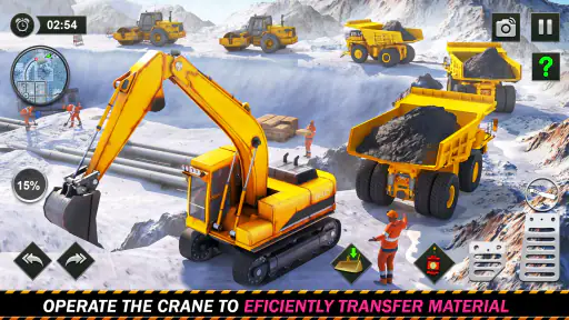 Snow Offroad Construction Game 1