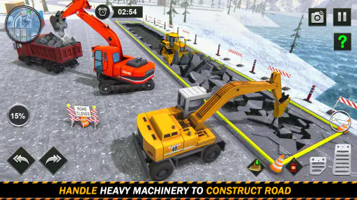 Snow Offroad Construction Game 5