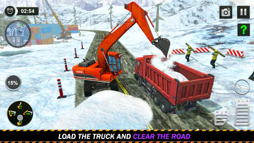 Snow Offroad Construction Game 6
