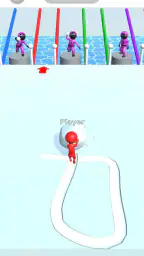 Snow Race 3D: Ice Bridge Run 3