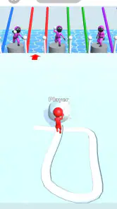 Snow Race 3D: Ice Bridge Run screenshot