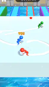 Snow Race 3D: Ice Bridge Run screenshot
