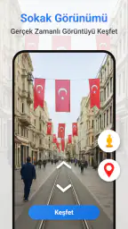 Sokak Haritayı Göster: Uydu 1