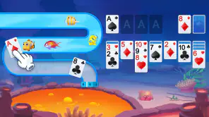 Solitaire 3D Balık screenshot