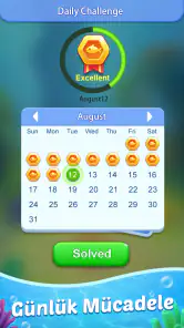Solitaire 3D Balık screenshot