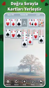 Solitaire İnternetsiz Türkçe screenshot